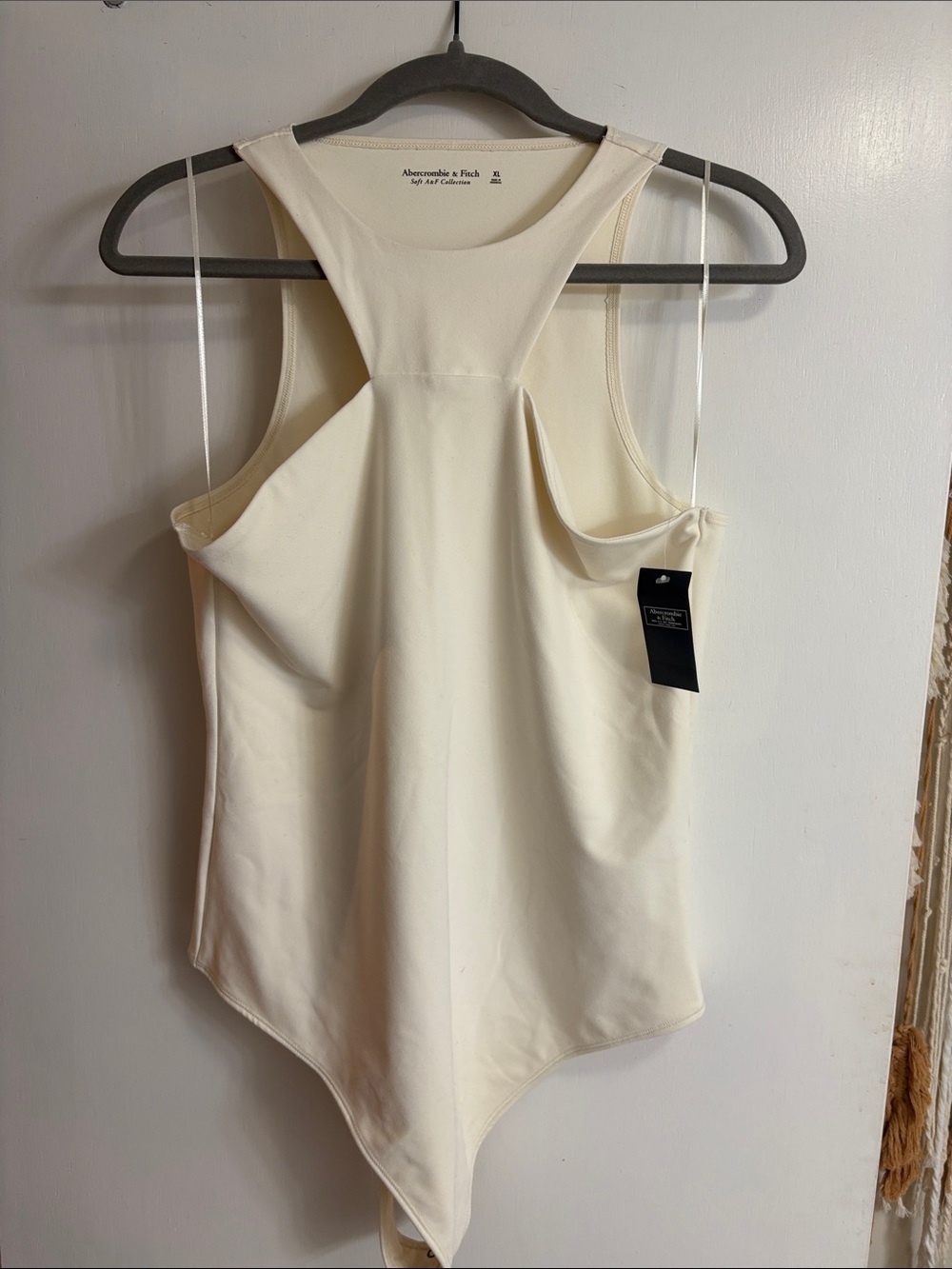 Abercrombie and Fitch cream bodysuit